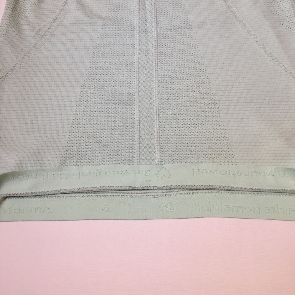 SOLD Lululemon Swiftly Tech Racerback Tank Green 6 - Picture 7 of 8